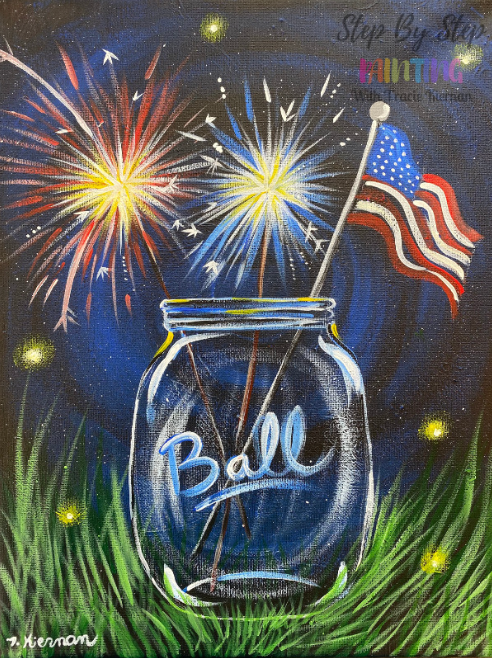 ball jar fireworks